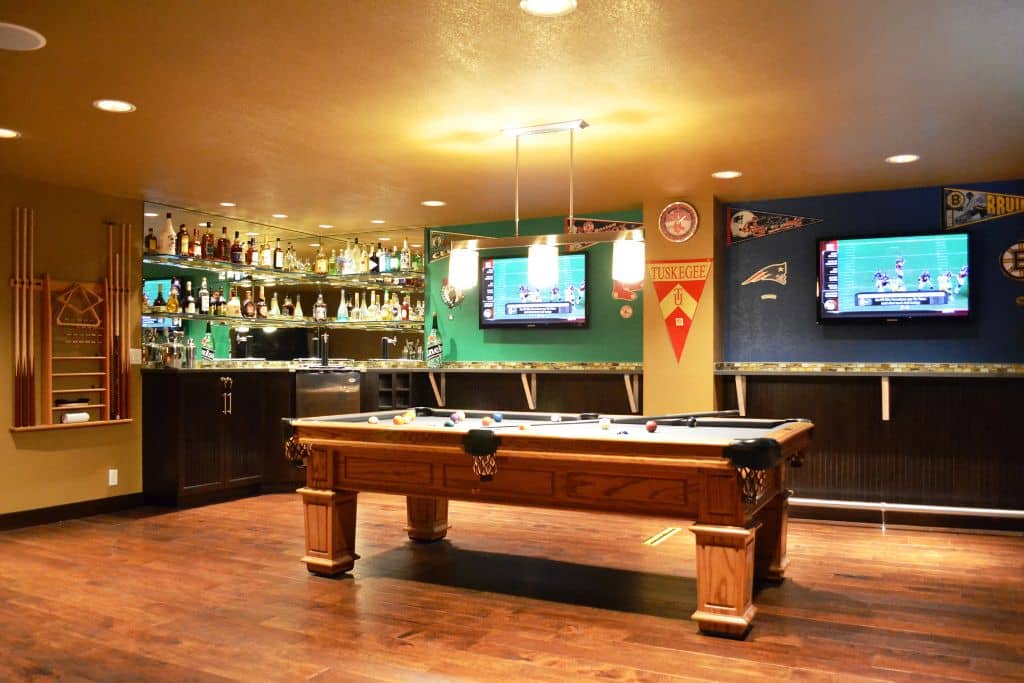 Man Cave Makeover - Tenhulzen Residential Remodeling